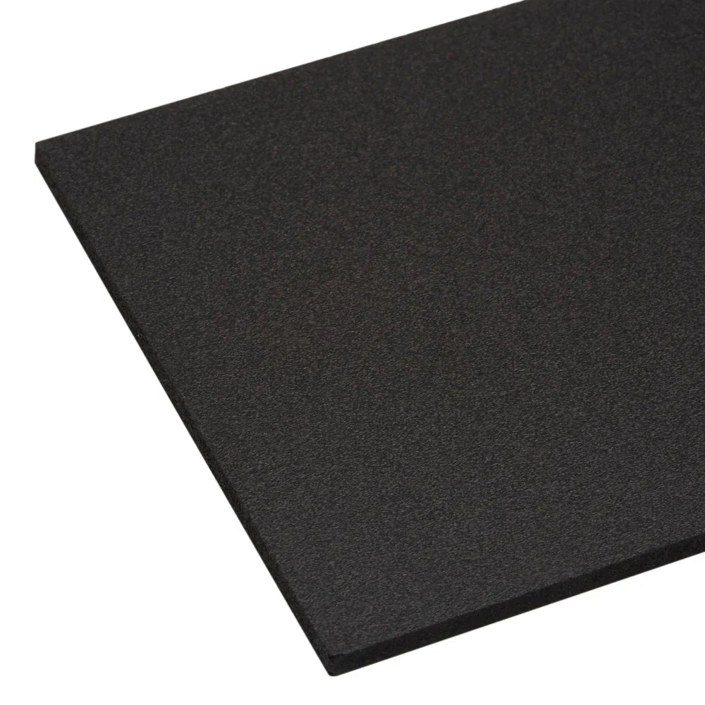 PVC-Hartschaumplatte 3 mm Schwarz – leicht, stabil & ideal für Werbeschilder, Möbelbau & kreative Projekte.