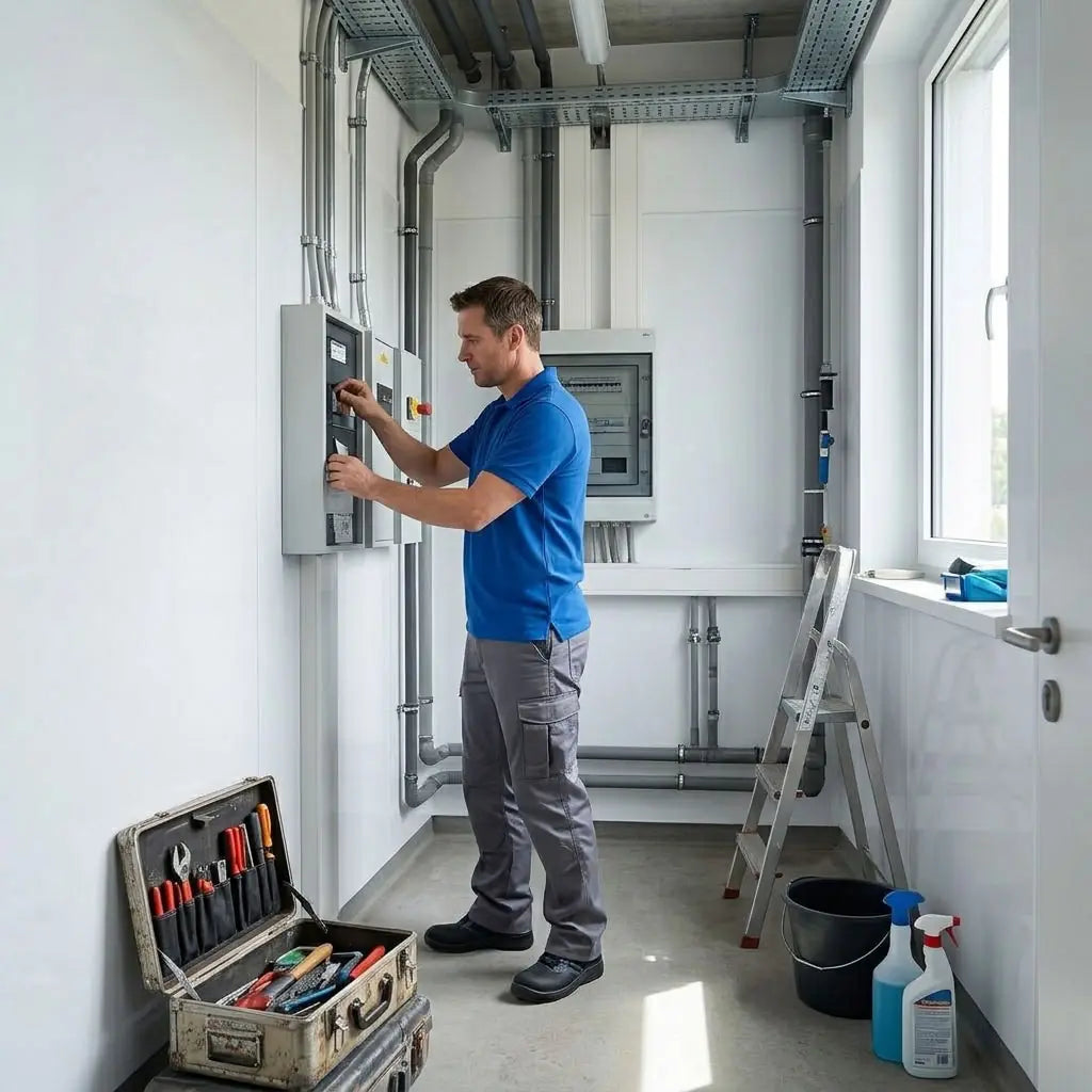 PVC-Wandverkleidung für Technikräume und Hausmeisterbereiche richtig planen