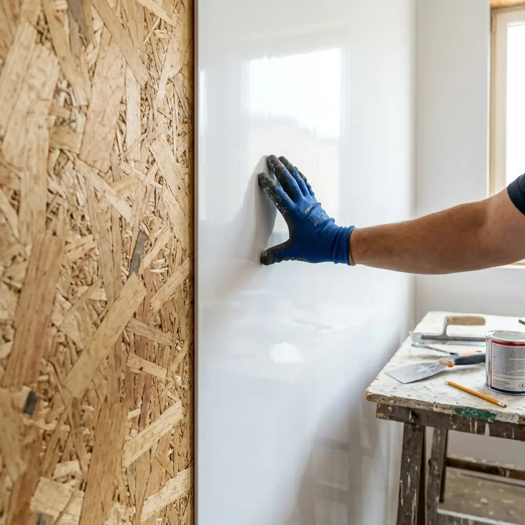 PVC-Wandverkleidung auf OSB kleben: Praxisguide für Gewerberäume