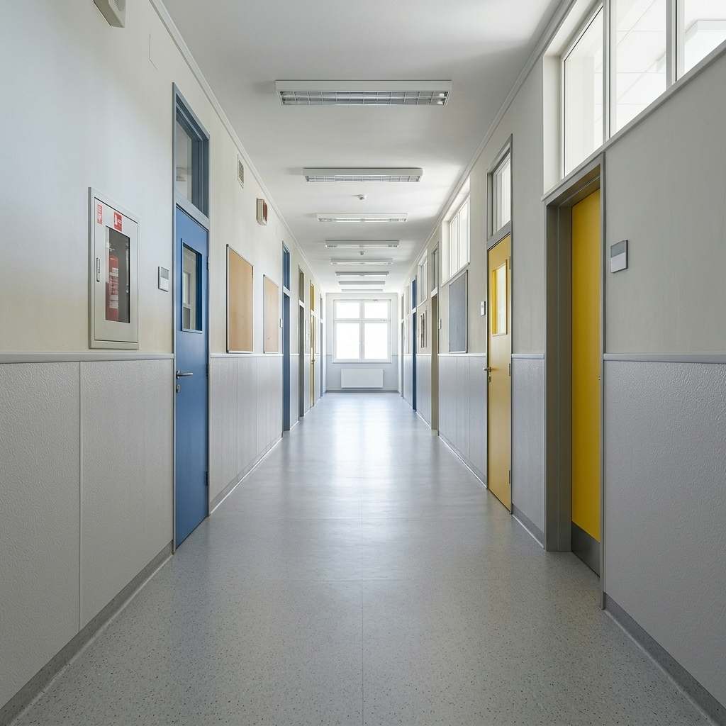 PVC-Wandverkleidung für Schulen, Kitas und Horte als pflegeleichte und robuste Lösung