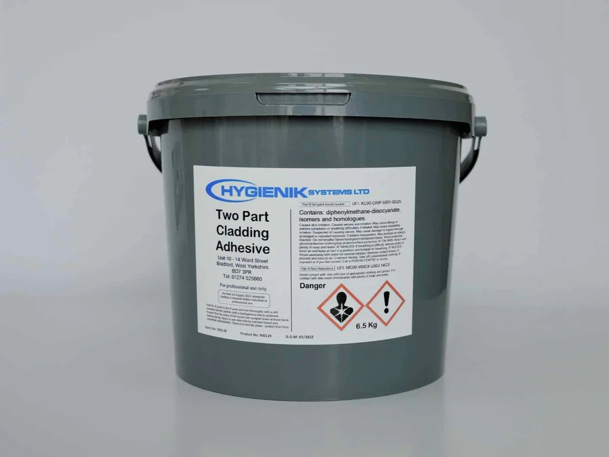 2-Komponenten-Klebstoff 8 kg – extra starker Kleber für PVC-Wandverkleidungen & Feuchträume.