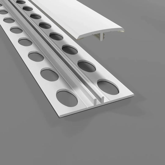 Trennprofil H aus PVC Wei§ Ð Robustes Verbindungsprofil fŸr WŠnde  