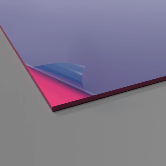 2,5 mm Rosafarbene Hygienische PVC-Wandverkleidungsplatte mit Satin-Oberfläche