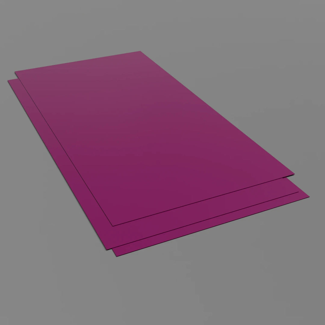 Feuerbeständige Pflaumenfarbene PVC-Wandverkleidung für Innenräume - Klasse 1