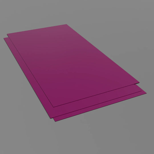 Feuerbeständige Pflaumenfarbene PVC-Wandverkleidung für Innenräume - Klasse 1