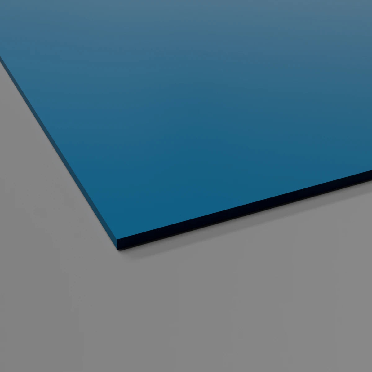 Blaue hygienische PVC-Wandverkleidungsplatte 2,5 mm mit satinierter Oberfläche