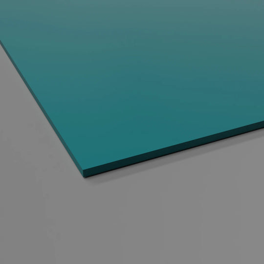 Blaugrüne hygienische PVC-Wandverkleidungsplatte 2,5 mm mit satinierter Oberfläche