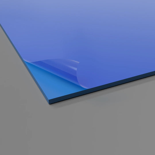 Feuerbeständige Flintblaue PVC-Wandverkleidung für Innenräume - Klasse 1