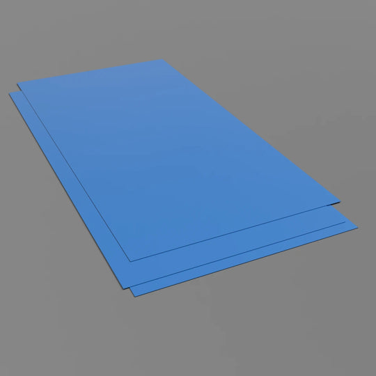 Hochwertige Flintblaue PVC-Wandpaneele für dekorative Anwendungen