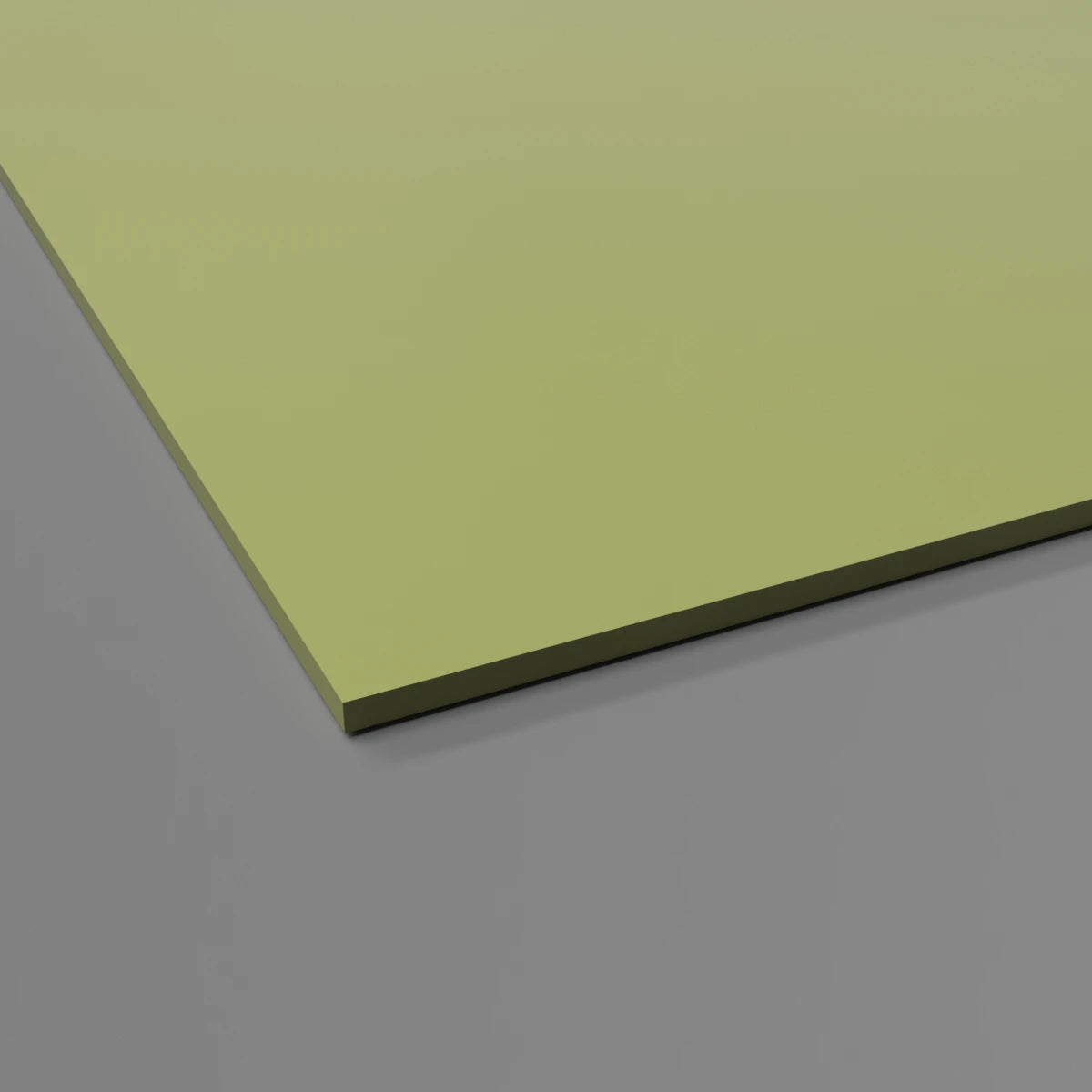 2,5 mm Olivgrüne Hygienische PVC-Wandverkleidungsplatte mit Satin-Oberfläche