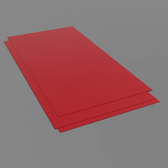 Hochwertige Rote PVC-Wandpaneele für Moderne und Hygienische Anwendungen