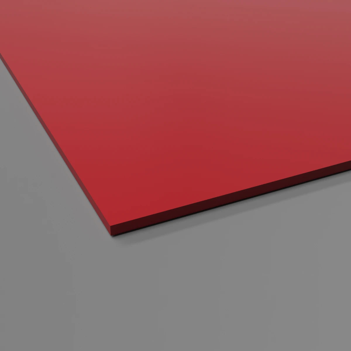 2,5 mm Rote Hygienische PVC-Wandverkleidungsplatte mit Glatter Satin-Oberfläche