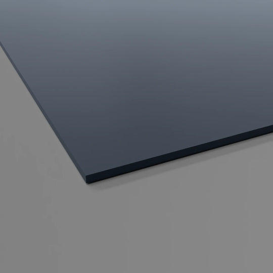 2,5 mm Schwarze Hygienische PVC-Wandverkleidungsplatte mit Reflektierender Satin-Oberfläche