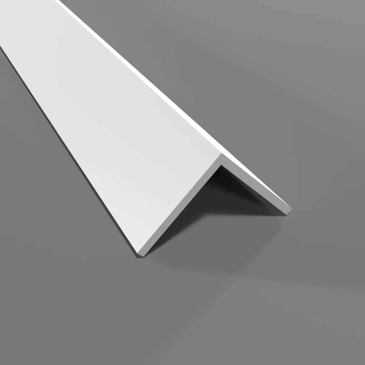 PVC-Winkelprofil Wei§ 25mm Ð Wei§es PVC-Winkelprofil 25mm fŸr KantenabschlŸsse