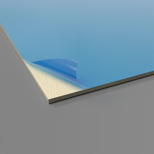kratzfeste PVC Wandplatte elfenbein Detail Oberfläche