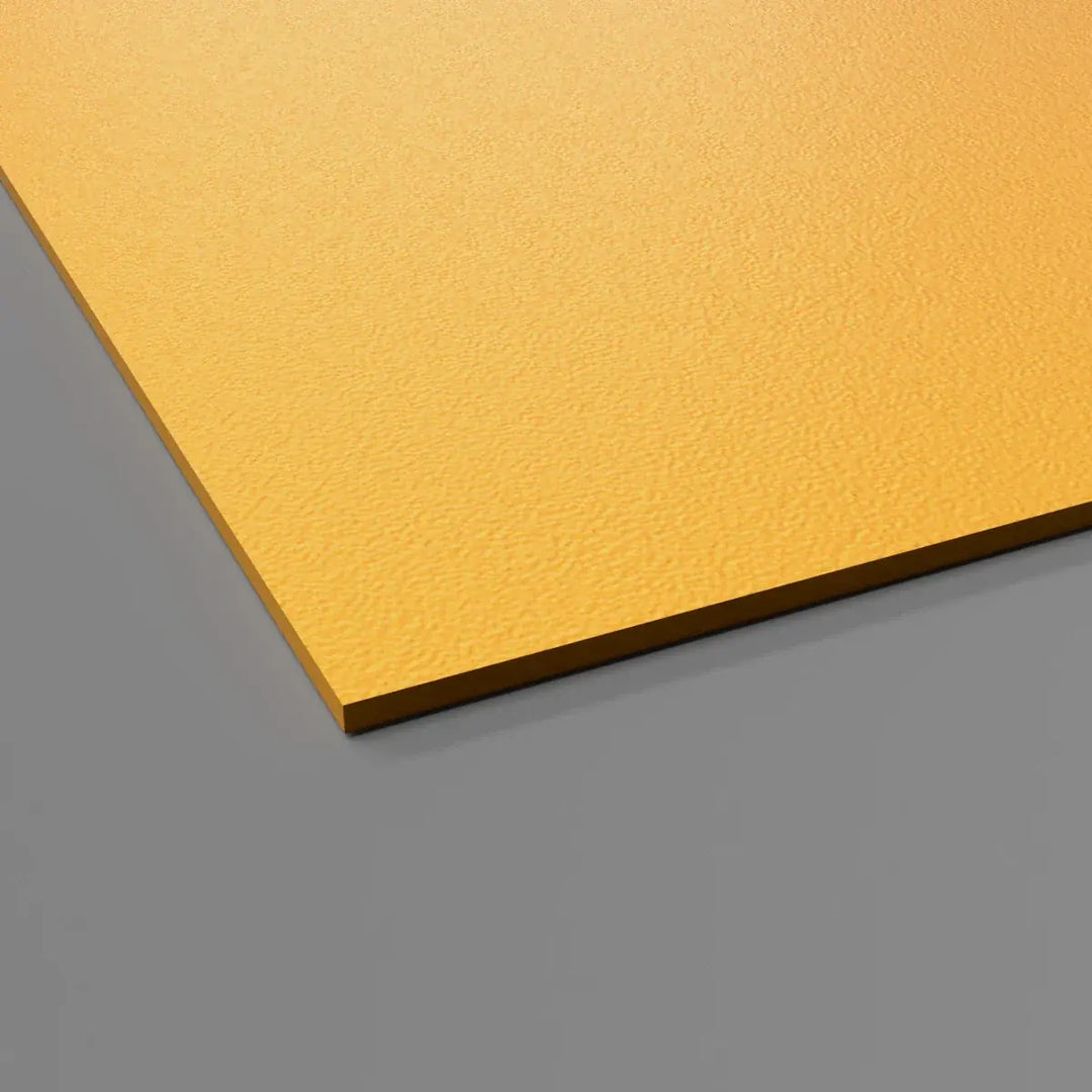 stoßfester Wandschutz PVC gelb 2 mm strukturierte Oberfläche