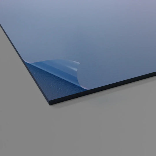 kratzfeste PVC Wandplatte mitternachtsblau Detail Oberfläche