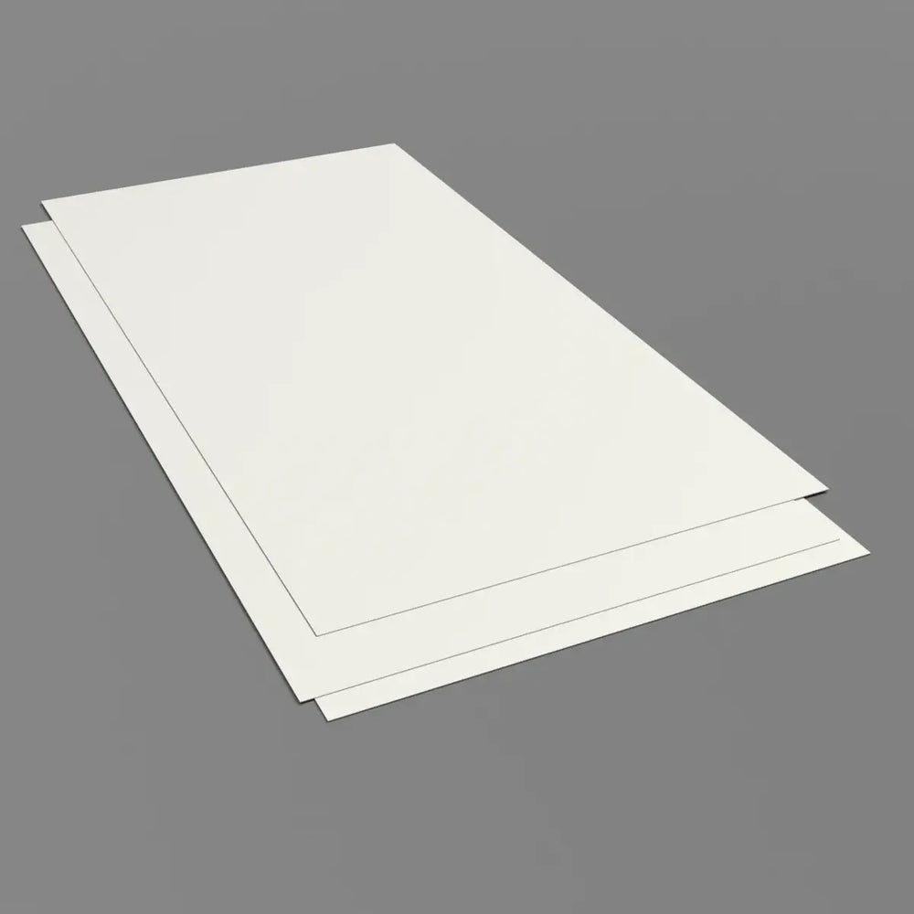 PVC Wandschutzplatte off-white hell modern Wandverkleidung