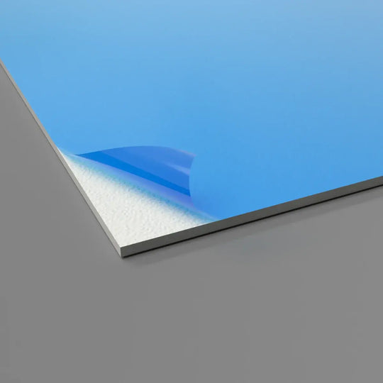 kratzfeste PVC Wandplatte off-white Detail Oberfläche