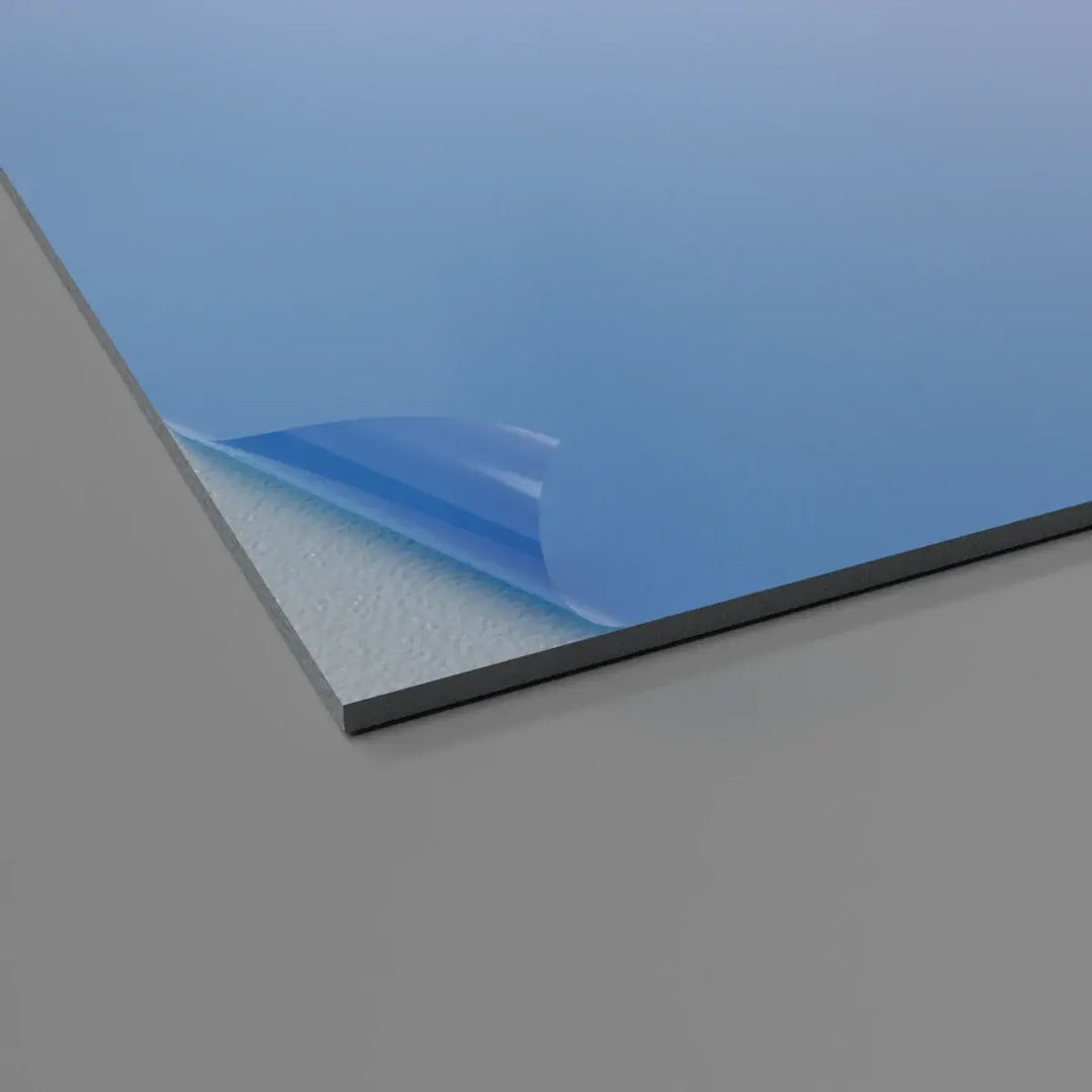 kratzfeste PVC Wandplatte wolkengrau Detail Oberfläche