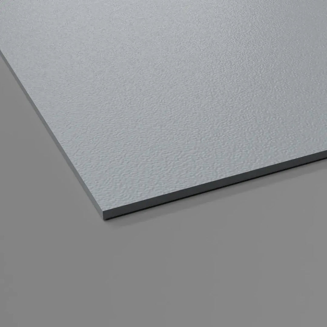 stoßfester Wandschutz PVC wolkengrau 2mm strukturierte Oberfläche