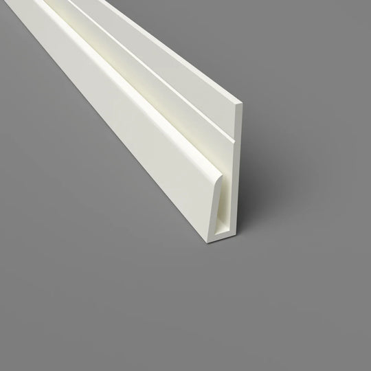 randprofil off white pvc fuer stossfesten wandschutz
