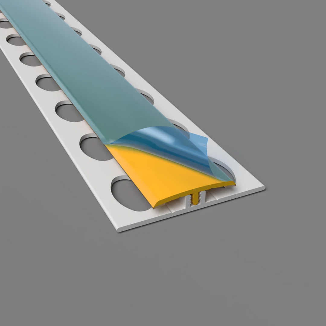 Zweiteilige H-Trennleiste für PVC-Wandverkleidungen – 2440 mm & 3050 mm – Gelb