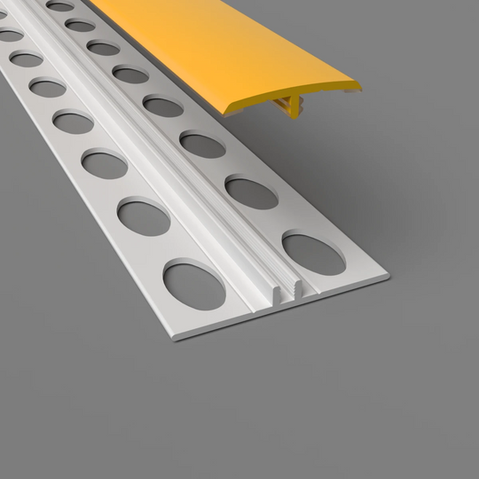 Zweiteilige H-Trennleiste für PVC-Wandverkleidungen – 2440 mm & 3050 mm – Gelb